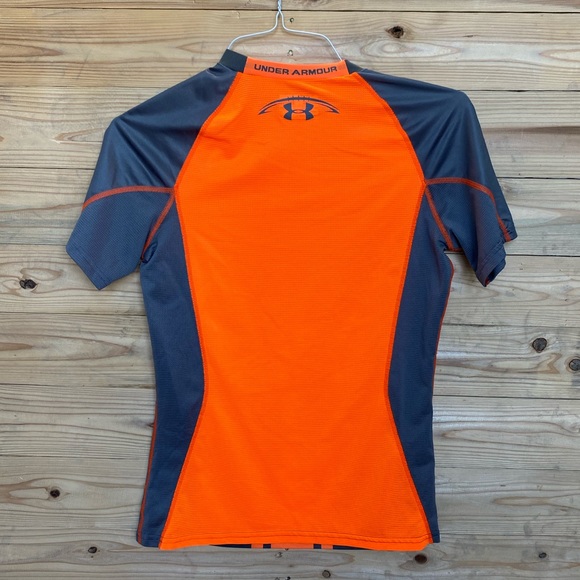 Under Armour fitted short sleeve tee. Heat Gear. Army of 11. Football. Athletic - Picture 5 of 10